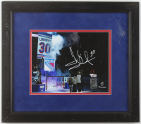 Henrik Lundqvist Signed Rangers Custom Framed Photo (Fanatics) at PristineAuction.com