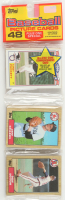 1987 Topps Baseball Picture Cards Rack Pack with (49) Cards at PristineAuction.com