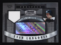 Evan Longoria 2007 Bowman Sterling Prospects #EL Jersey Autograph at PristineAuction.com