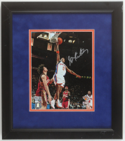 Stephon Marbury Signed Knicks Custom Framed Photo (Fanatics) at PristineAuction.com