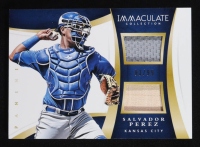 Salvador Perez 2015 Immaculate Collection Immaculate Duals Memorabilia #11 #83/99 at PristineAuction.com