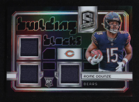 Rome Odunze 2024 Panini Spectra Building Blocks Materials #17 #41/99 RC at PristineAuction.com