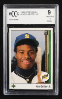 Ken Griffey Jr. 1989 Upper Deck #1 RC (BCCG 9) at PristineAuction.com