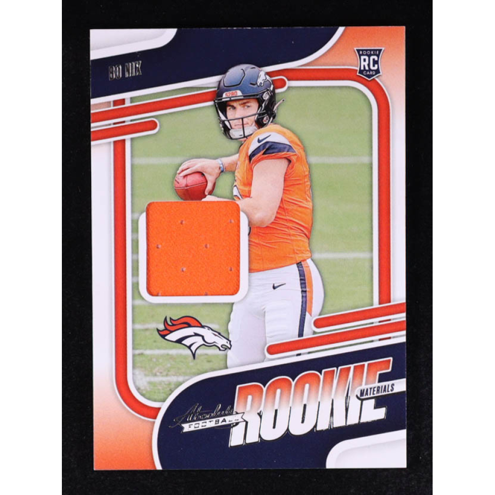 Bo Nix 2024 Absolute Absolute Rookie Materials #9 RC at PristineAuction.com