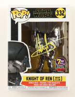 Ashley Beck Signed "Star Wars" #332 Knight of Ren (War Club) Funko Pop! Vinyl Figure (JSA) at PristineAuction.com