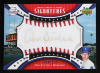 Don Sutton 2007 Upper Deck Sweet Spot Classic Signatures #SPSDS #90/125 at PristineAuction.com