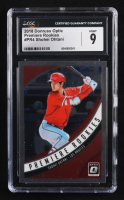 Shohei Ohtani 2018 Donruss Optic Premiere Rookies #4 RC (CGC 9) at PristineAuction.com