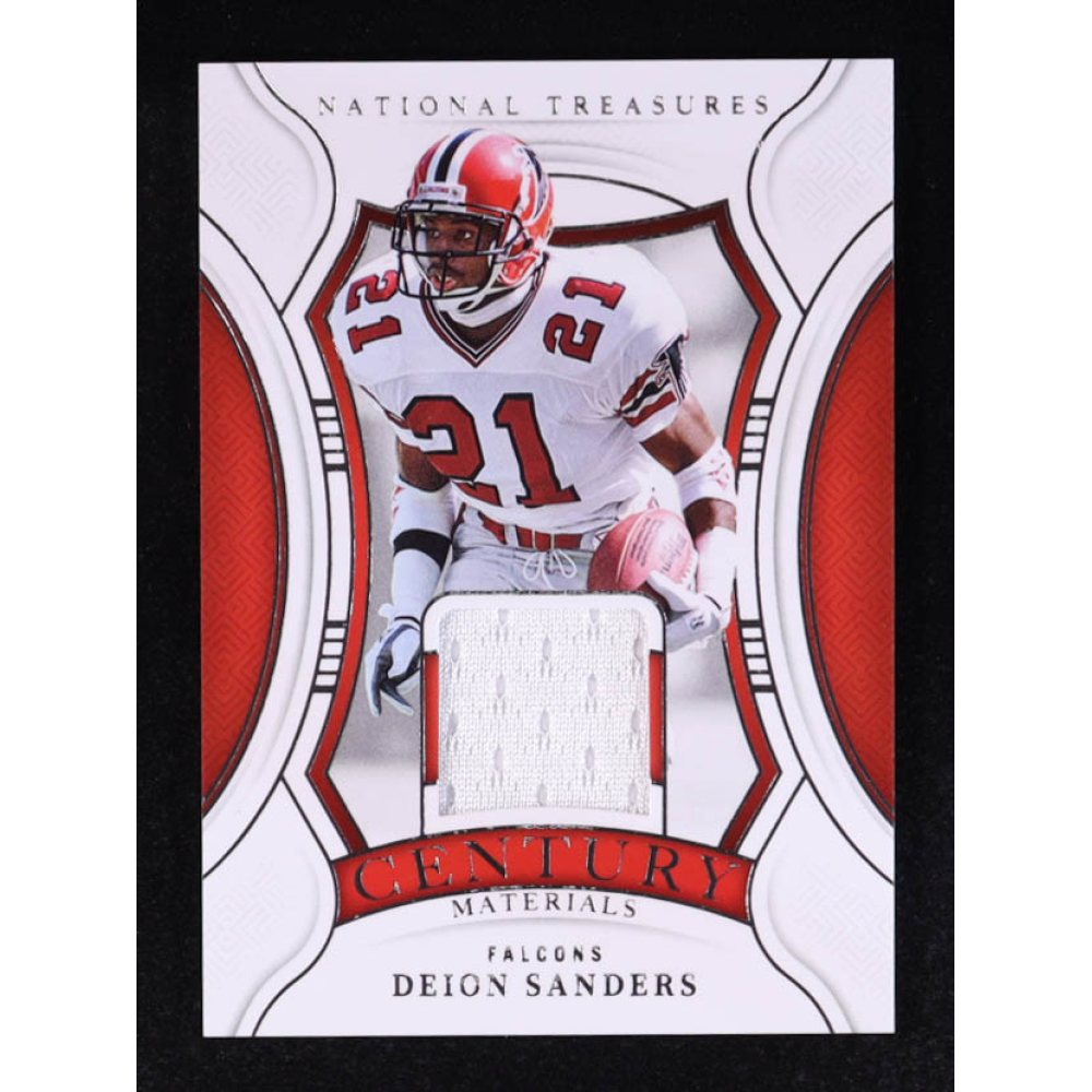 Deion Sanders 2024 Panini National Treasures Century Materials #5 #95/99 at PristineAuction.com