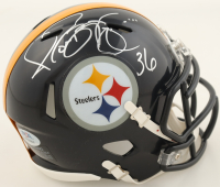 Jerome Bettis Signed Steelers Speed Mini Helmet (PSA) at PristineAuction.com