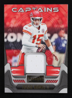 Patrick Mahomes II 2022 Panini Playbook Captains Swatches #3 at PristineAuction.com