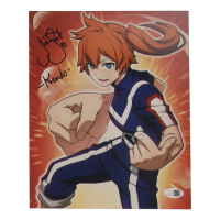 Jad Saxton Signed "My Hero Academia" 8x10 Photo Inscribed "Kendo" (JSA) at PristineAuction.com