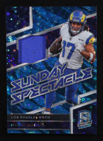 Puka Nacua 2024 Panini Spectra Sunday Spectacle Materials Neon Blue #9 #20/60 at PristineAuction.com
