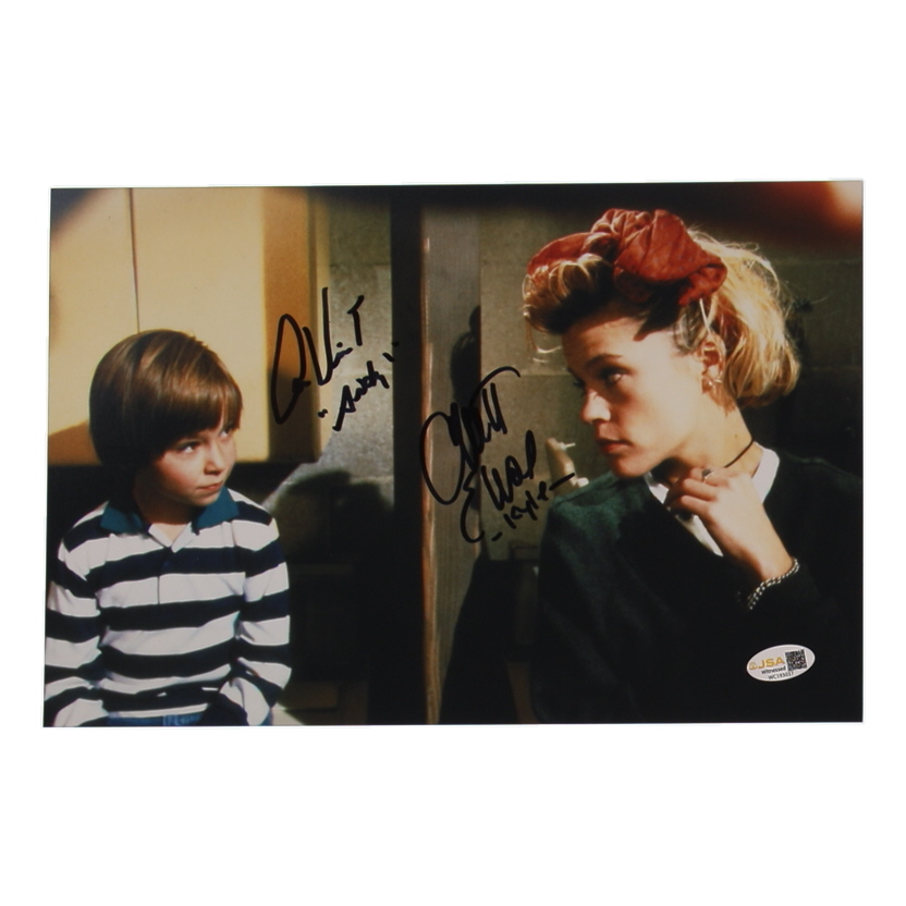 Alex Vincent & Christine Elise Signed "Child's Play" 8x10 Photo Inscribed "Kyle" & "Andy" (JSA) at PristineAuction.com Alex Vincent & Christine Elise Signed "Child's Play" 8x10 Photo Inscribed "Kyle" & "Andy" (JSA) at PristineAuction.com