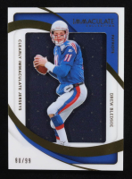 Drew Bledsoe 2024 Immaculate Collection Clearly Immaculate Jerseys #22 #80/99 at PristineAuction.com
