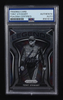 Tony Stewart Signed 2021 Panini Prizm Racing Legends #84 (PSA) at PristineAuction.com