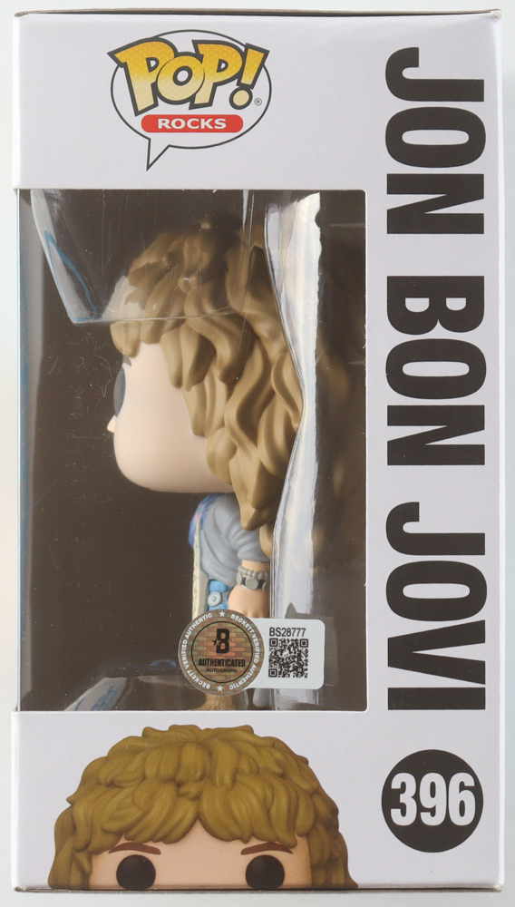Jon Bon Jovi Signed "Bon Jovi" #396 Funko Pop! Vinyl Figure (Beckett) at PristineAuction.com Jon Bon Jovi Signed "Bon Jovi" #396 Funko Pop! Vinyl Figure (Beckett) at PristineAuction.com