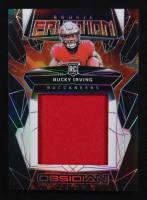 Bucky Irving 2024 Panini Obsidian Rookie Eruption Materials #9 RC at PristineAuction.com