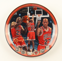 Michael Jordan 1999 Upper Deck LE "The Last Shot" Ceramic Plate at PristineAuction.com