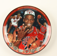 Michael Jordan 2000 Upper Deck LE "1993 NBA Championship" Ceramic Plate at PristineAuction.com