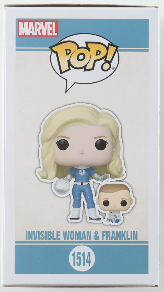 Vanessa Kirby Signed "The Fantastic 4: First Steps" #1514 Invisible Woman & Franklin Funko Pop! Vinyl Figure (PSA) at PristineAuction.com Vanessa Kirby Signed "The Fantastic 4: First Steps" #1514 Invisible Woman & Franklin Funko Pop! Vinyl Figure (PSA) at PristineAuction.com