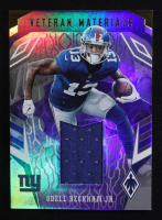 Odell Beckham Jr. 2018 Panini Phoenix Veteran Materials Purple #5 #44/75 at PristineAuction.com