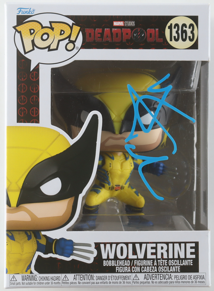 Hugh Jackman Signed "Deadpool" #1363 Wolverine Bobble-Head Funko Pop! Vinyl Figure (Beckett) at PristineAuction.com Hugh Jackman Signed "Deadpool" #1363 Wolverine Bobble-Head Funko Pop! Vinyl Figure (Beckett) at PristineAuction.com