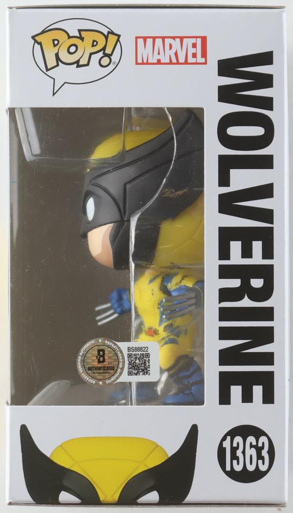 Hugh Jackman Signed "Deadpool" #1363 Wolverine Bobble-Head Funko Pop! Vinyl Figure (Beckett) at PristineAuction.com Hugh Jackman Signed "Deadpool" #1363 Wolverine Bobble-Head Funko Pop! Vinyl Figure (Beckett) at PristineAuction.com