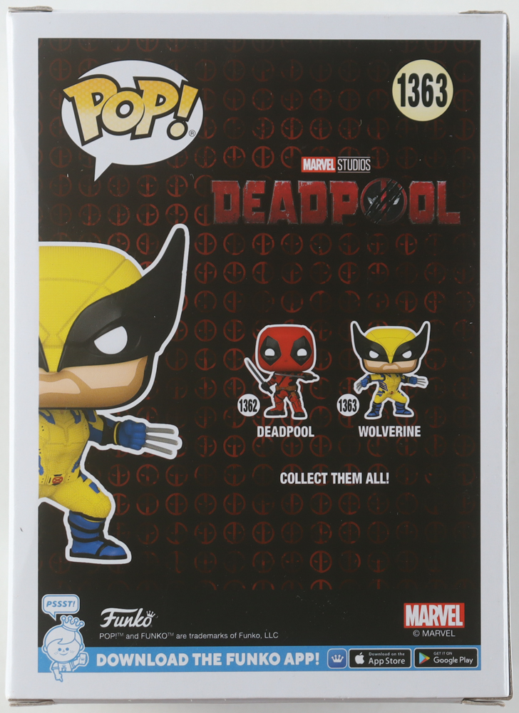 Hugh Jackman Signed "Deadpool" #1363 Wolverine Bobble-Head Funko Pop! Vinyl Figure (Beckett) at PristineAuction.com Hugh Jackman Signed "Deadpool" #1363 Wolverine Bobble-Head Funko Pop! Vinyl Figure (Beckett) at PristineAuction.com