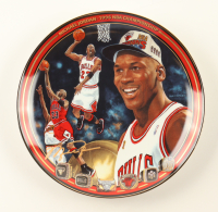 Michael Jordan 2000 Upper Deck LE "1996 NBA Championship" Ceramic Plate at PristineAuction.com