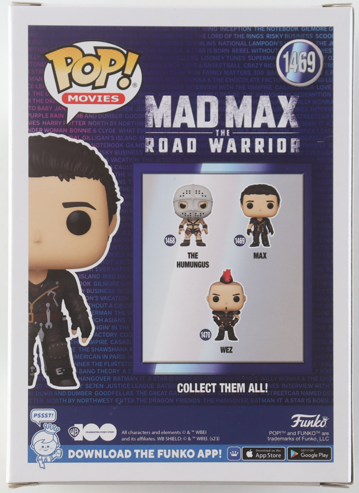 Mel Gibson Signed "WB 100" #1469 Max Funko Pop! Vinyl Figure (PSA) at PristineAuction.com Mel Gibson Signed "WB 100" #1469 Max Funko Pop! Vinyl Figure (PSA) at PristineAuction.com