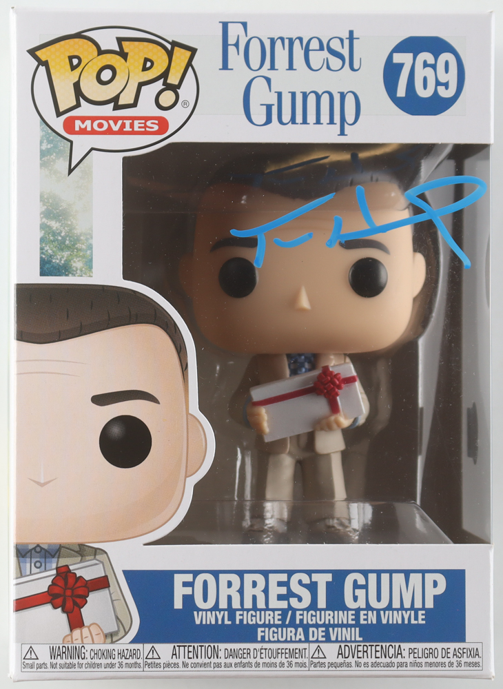 Tom Hanks Signed "Forrest Gump" #769 Forest Gump Funko Pop! Vinyl Figure (Beckett) at PristineAuction.com Tom Hanks Signed "Forrest Gump" #769 Forest Gump Funko Pop! Vinyl Figure (Beckett) at PristineAuction.com
