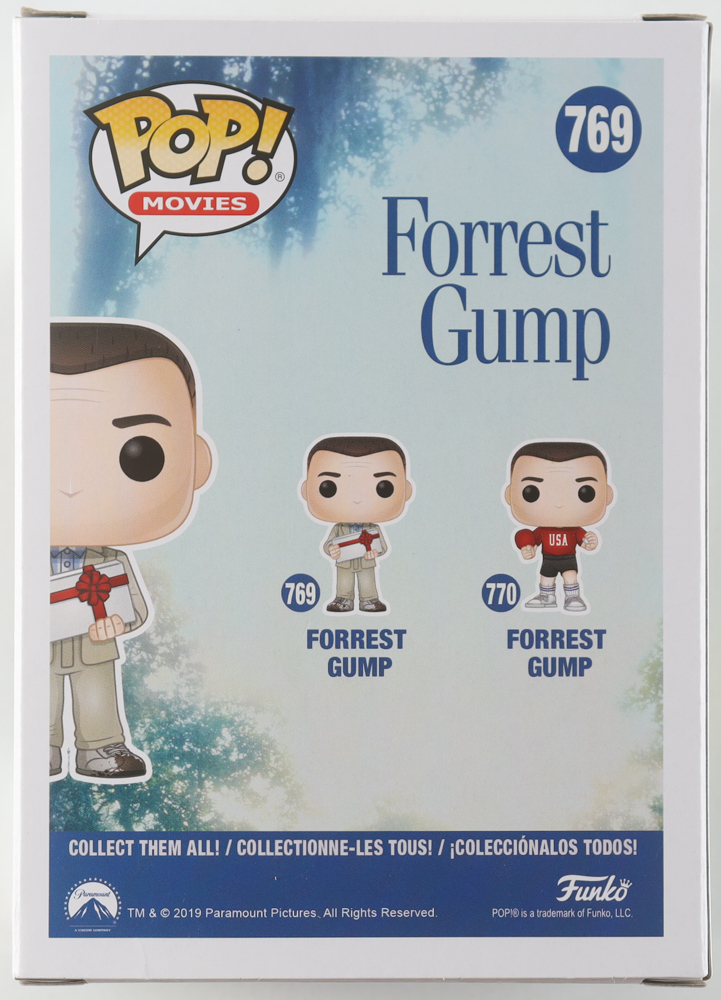 Tom Hanks Signed "Forrest Gump" #769 Forest Gump Funko Pop! Vinyl Figure (Beckett) at PristineAuction.com Tom Hanks Signed "Forrest Gump" #769 Forest Gump Funko Pop! Vinyl Figure (Beckett) at PristineAuction.com