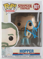 David Harbour Signed "Stranger Things" #801 Hopper Funko Pop! Vinyl Figure (Beckett) at PristineAuction.com