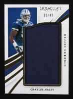 Charles Haley 2021 Immaculate Collection Immaculate HOF Jerseys #3 #31/49 at PristineAuction.com
