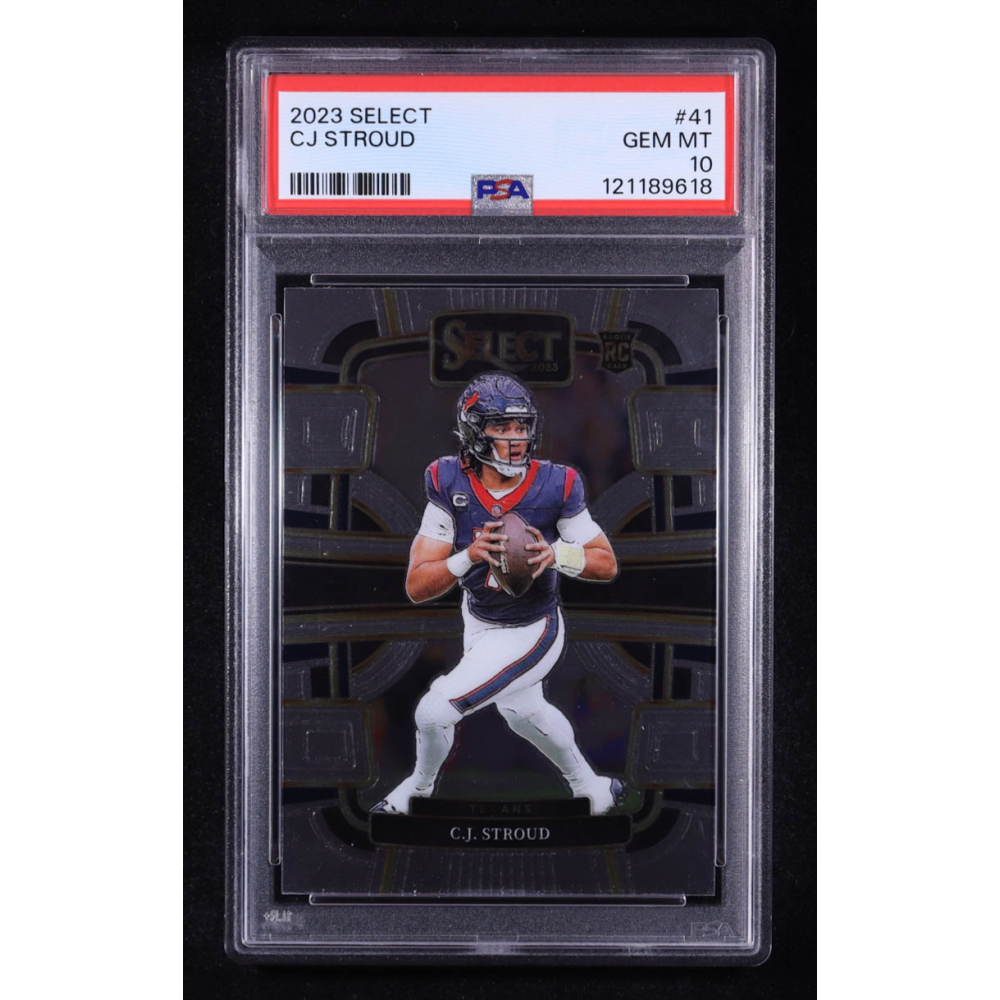 CJ Stroud 2023 Select #41 RC (PSA 10) at PristineAuction.com