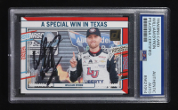 William Byron Signed 2024 Panini Donruss Racing A Speical Win In Texas #176 (PSA) at PristineAuction.com