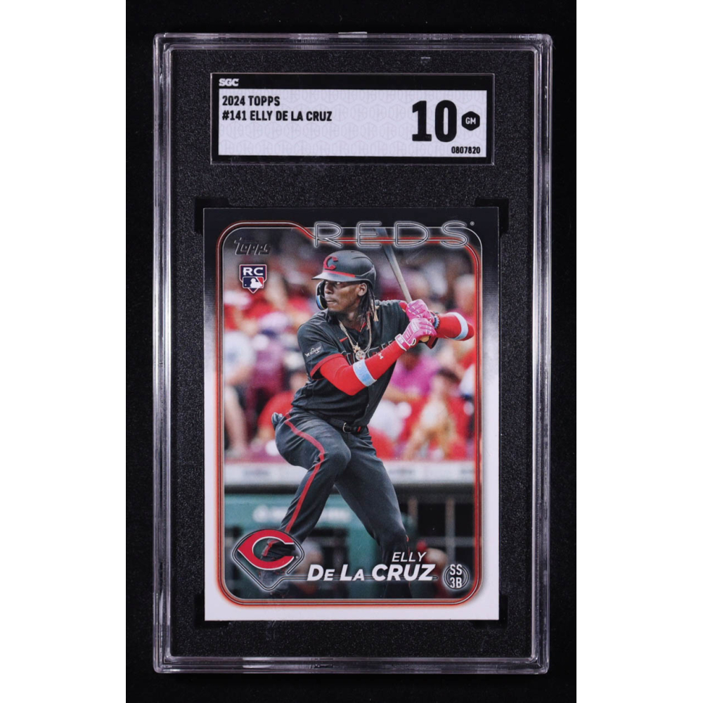 Elly De La Cruz 2024 Topps #141 RC (SGC 10) at PristineAuction.com