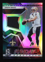 Drew Brees 2017 Panini Spectra Sunday Spectacle Jerseys #29 #11/199 at PristineAuction.com