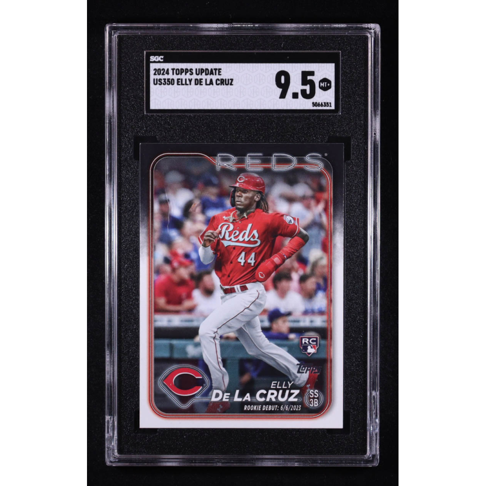 Elly De La Cruz 2024 Topps Update #US350 RC (SGC 9.5) at PristineAuction.com