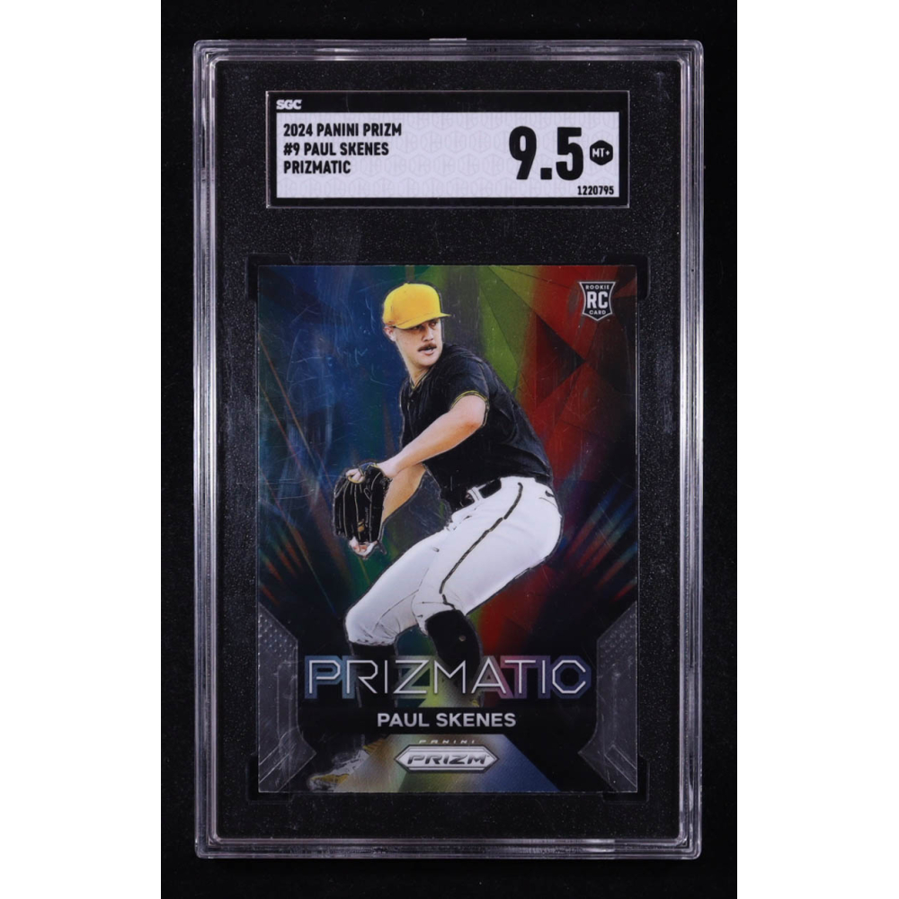 Paul Skenes 2024 Panini Prizm Prizmatic #9 RC (SGC 9.5) at PristineAuction.com