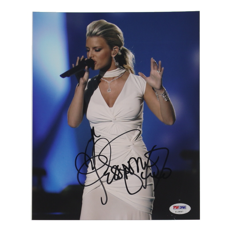 Jessica Simpson Signed 8x10 Photo (PSA) at PristineAuction.com Jessica Simpson Signed 8x10 Photo (PSA) at PristineAuction.com