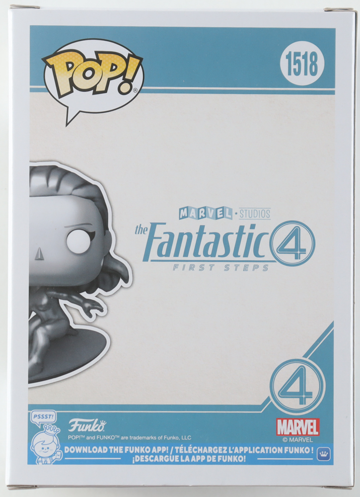 Julia Garner Signed "Fantastic 4: First Steps" #1518 Silver Surfer Funko Pop! Bobble-Head Vinyl Figure (PSA) at PristineAuction.com Julia Garner Signed "Fantastic 4: First Steps" #1518 Silver Surfer Funko Pop! Bobble-Head Vinyl Figure (PSA) at PristineAuction.com