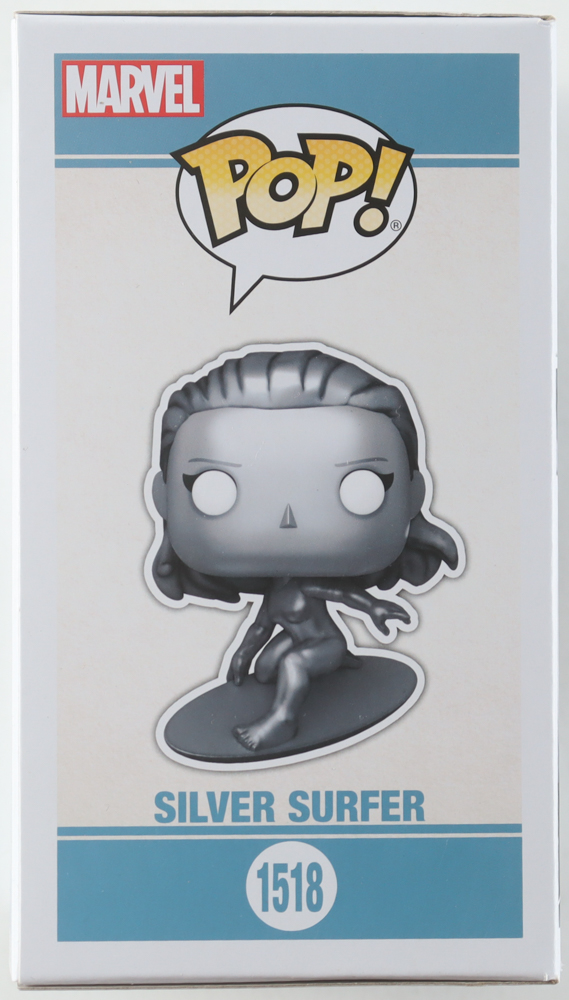 Julia Garner Signed "Fantastic 4: First Steps" #1518 Silver Surfer Funko Pop! Bobble-Head Vinyl Figure (PSA) at PristineAuction.com Julia Garner Signed "Fantastic 4: First Steps" #1518 Silver Surfer Funko Pop! Bobble-Head Vinyl Figure (PSA) at PristineAuction.com