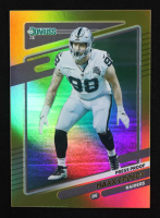 Maxx Crosby 2021 Donruss Press Proof Premium #87 at PristineAuction.com