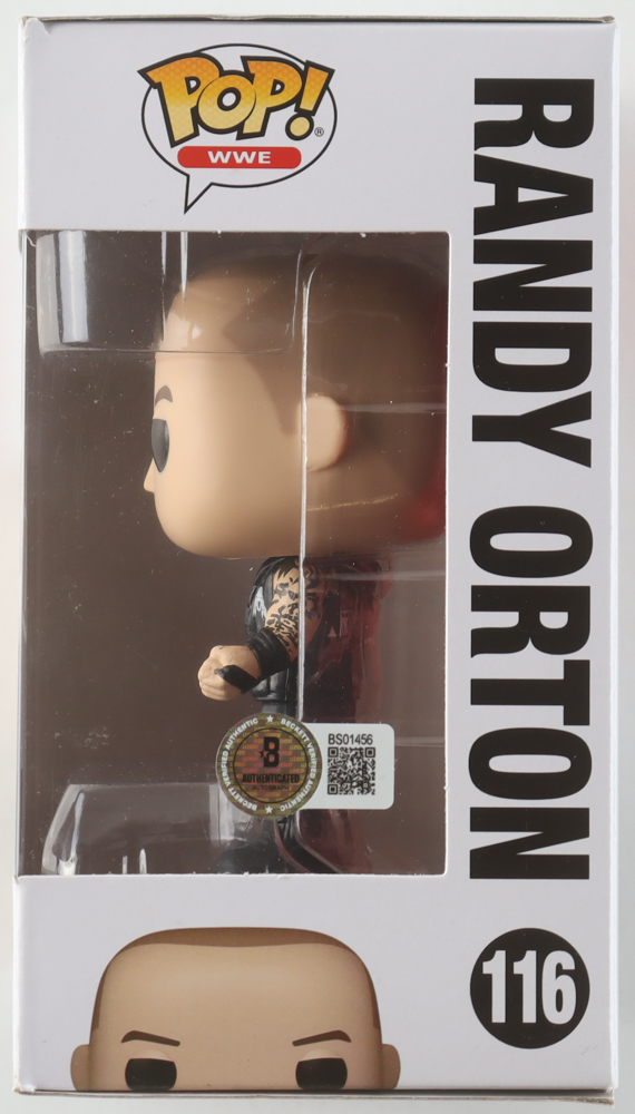 Randy Orton Signed "WWE" #116 Funko Pop! Vinyl Figure (Beckett) at PristineAuction.com Randy Orton Signed "WWE" #116 Funko Pop! Vinyl Figure (Beckett) at PristineAuction.com