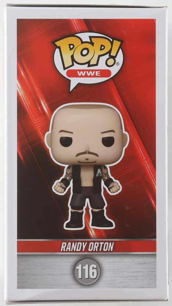 Randy Orton Signed "WWE" #116 Funko Pop! Vinyl Figure (Beckett) at PristineAuction.com Randy Orton Signed "WWE" #116 Funko Pop! Vinyl Figure (Beckett) at PristineAuction.com