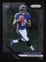 Lamar Jackson 2018 Panini Prizm #212 RC at PristineAuction.com