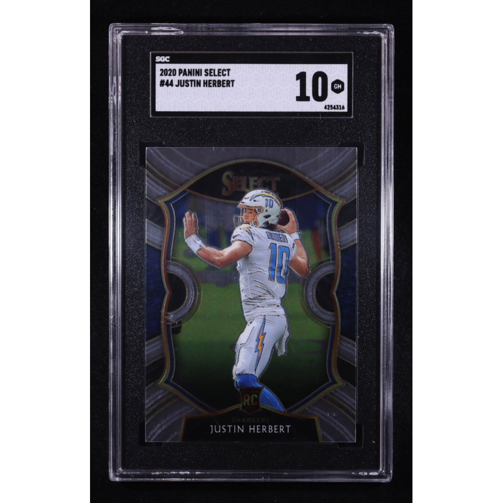 Justin Herbert 2020 Select #44 RC (SGC 10) at PristineAuction.com