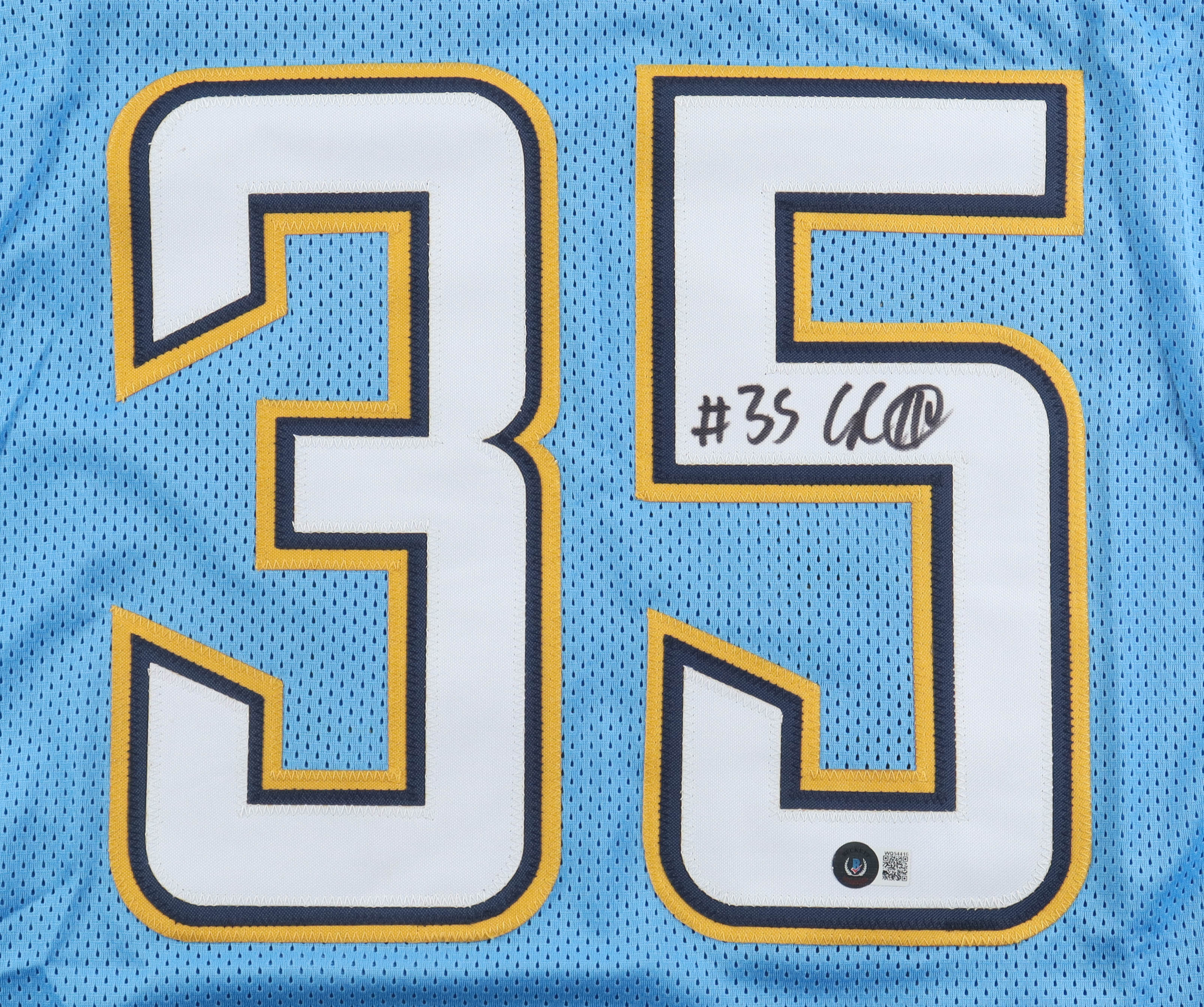 Larry Rountree III Signed Jersey (Beckett) at PristineAuction.com Larry Rountree III Signed Jersey (Beckett) at PristineAuction.com