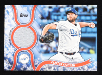 Clayton Kershaw 2018 Topps Walmart Holiday Snowflake Relics #RCK at PristineAuction.com